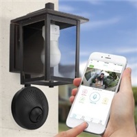 Outdoor Security Light With Camera